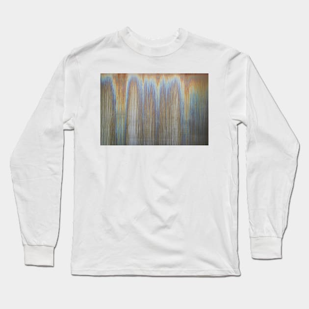 Patina on COR-TEN Steel (C016/9203) Long Sleeve T-Shirt by SciencePhoto